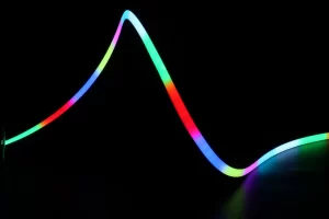 Ws2811 Rgb ピクセル Tiras 10x10mm LED アドレス指定可能なストリップ ロープ フレックス柔軟なネオン ライト
