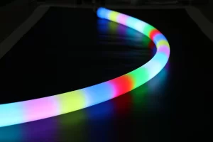 360 度ラウンド直径 30 ミリメートル RGB LED ライトストリップ 5050 プログラム可能な LED ネオン管の交換