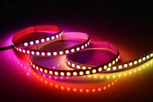Indoor Architectural Lighting Decoration IP20 Waterproof Dynamic Pixel RGBW Color Led Strip Light